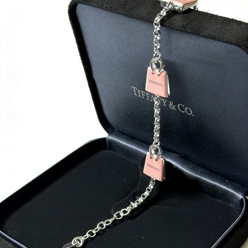 Tiffany Return to Pink Bag 18K Gold Bracelet product image 5, provided for visual reference and product detail review