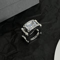 Balenciaga Crystal 18K Gold Ring product image 1, provided for visual reference and product detail review