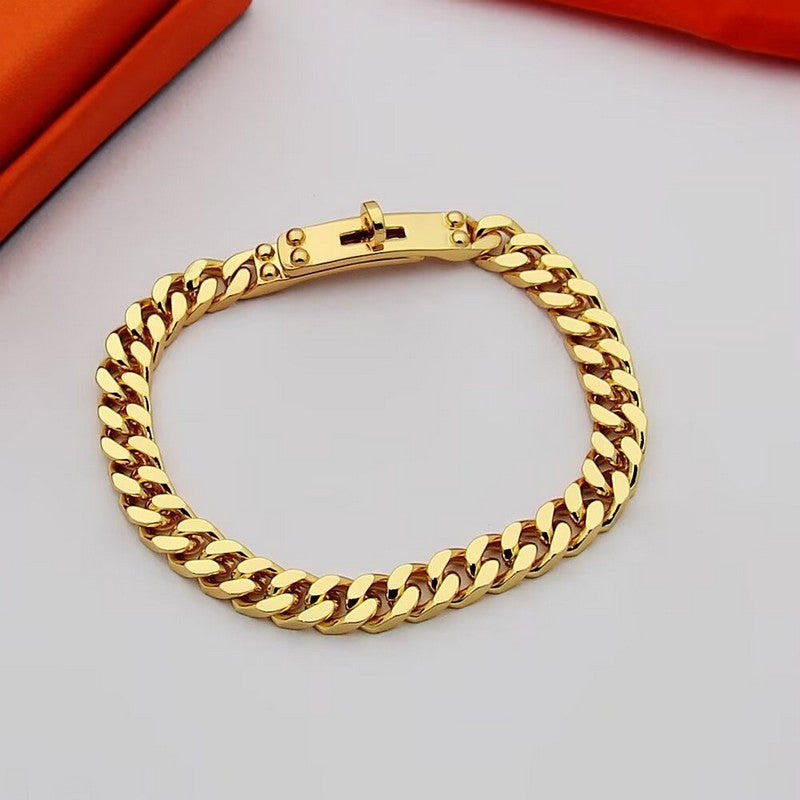 Hermes Kelly Chain 18K Gold Bracelet product image 2, provided for visual reference and product detail review