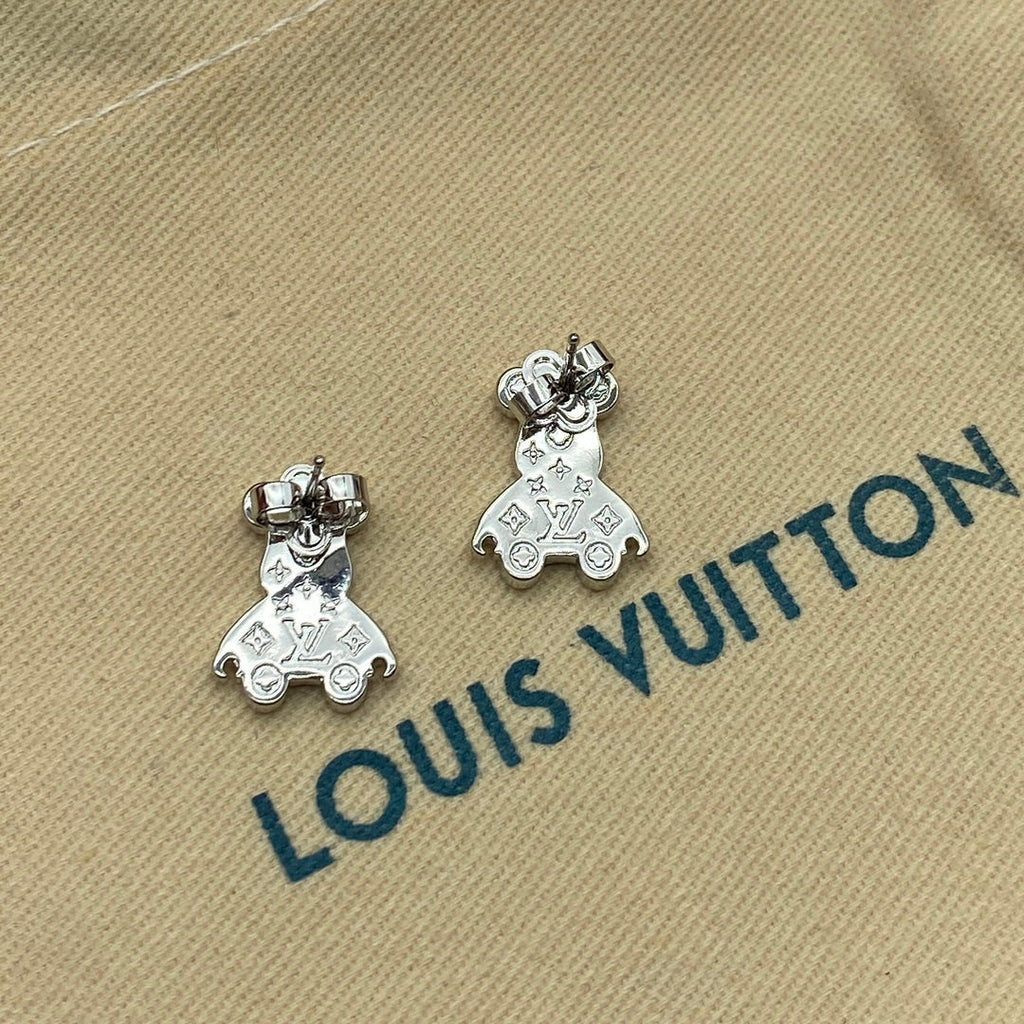 Louis Vuitton Bear 18K Gold Earrings product image 6, provided for visual reference and product detail review