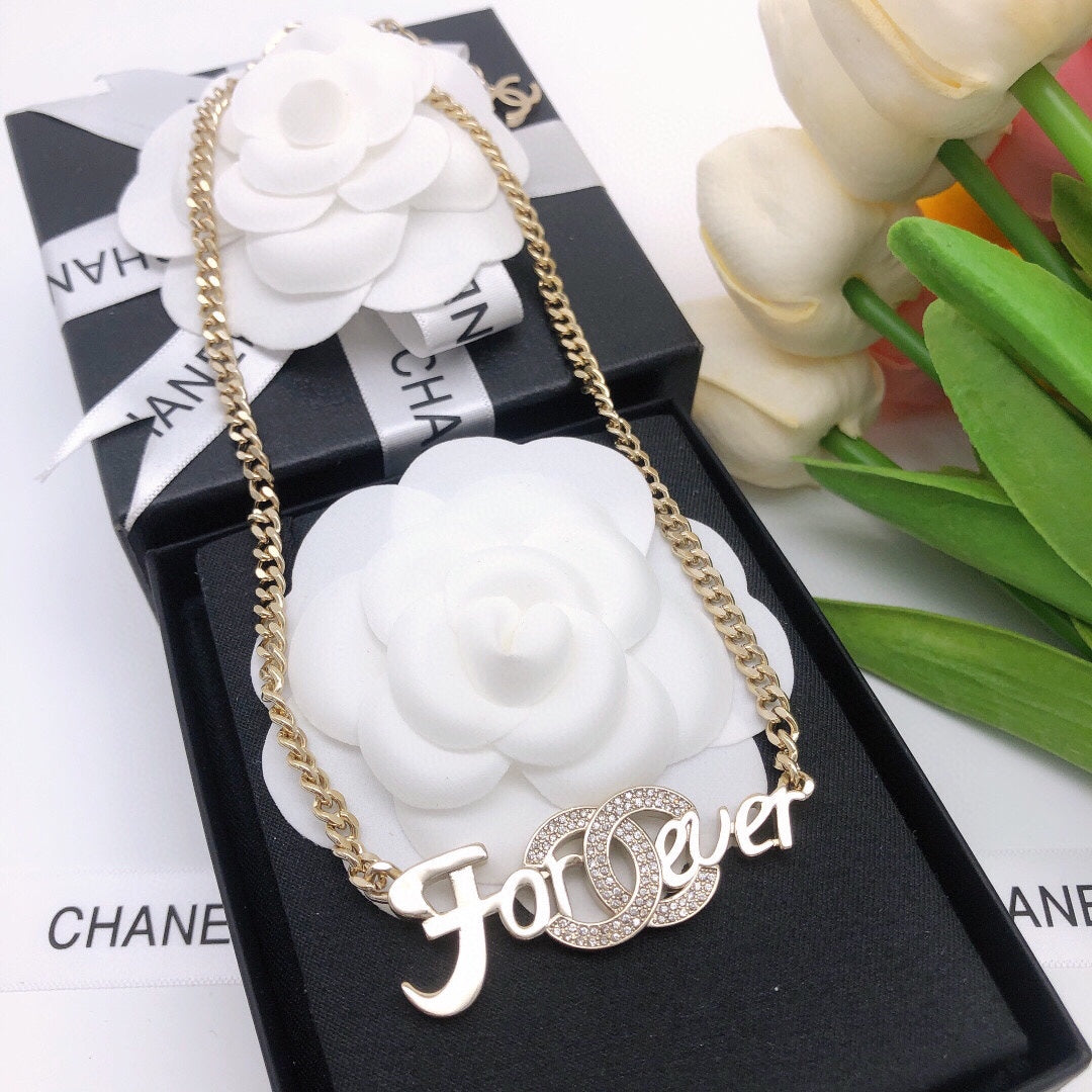 Chanel Forever 18K Gold Necklace product image 4, provided for visual reference and product detail review
