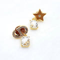 Dior Star Crystals 18K Gold Earrings product image 1, provided for visual reference and product detail review