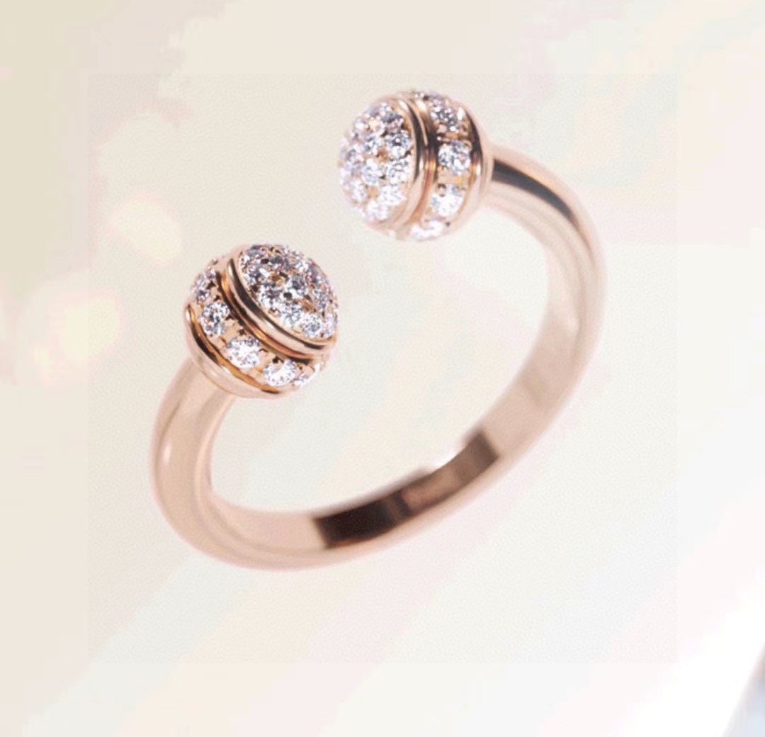 Open 18K Rose Gold Ring product image 4, provided for visual reference and product detail review