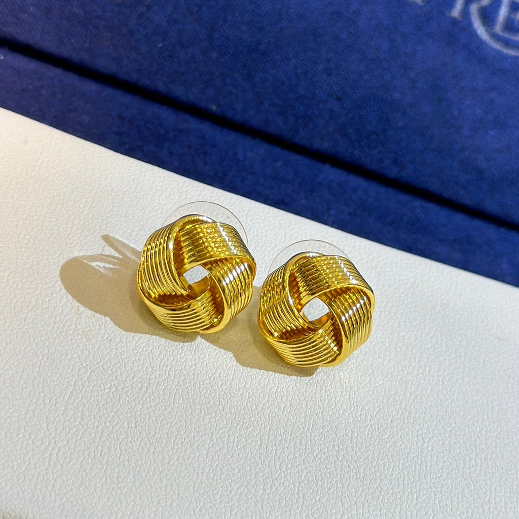 Celine 18K Gold Earrings product image 7, provided for visual reference and product detail review