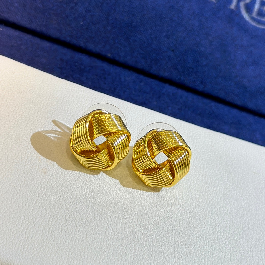 Celine 18K Gold Earrings product image 7, provided for visual reference and product detail review