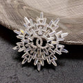 Chanel Snow Flower 18K Gold Brooch product image 1, provided for visual reference and product detail review