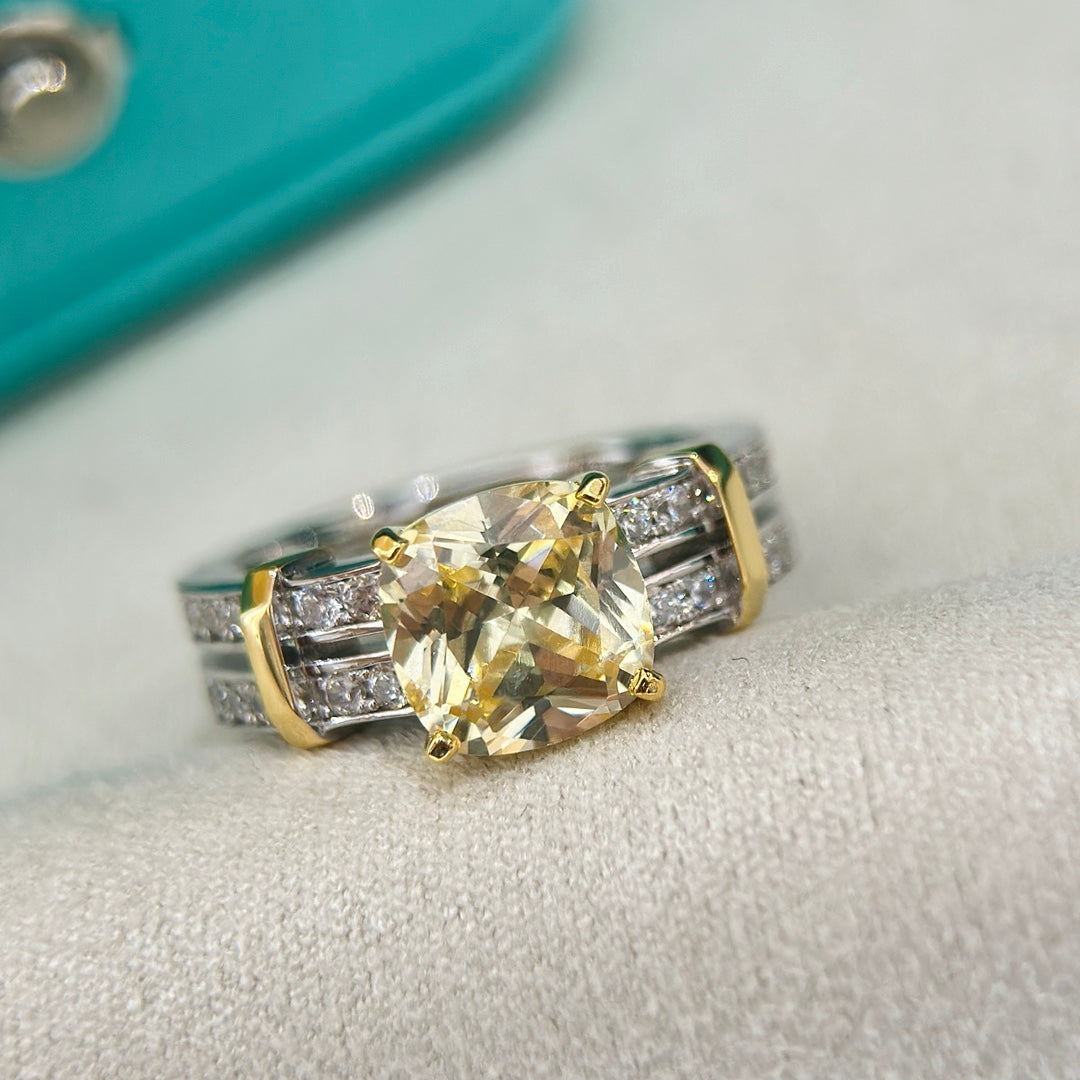 Tiffany Schlumberger Stone 18K Gold Ring product image 7, provided for visual reference and product detail review