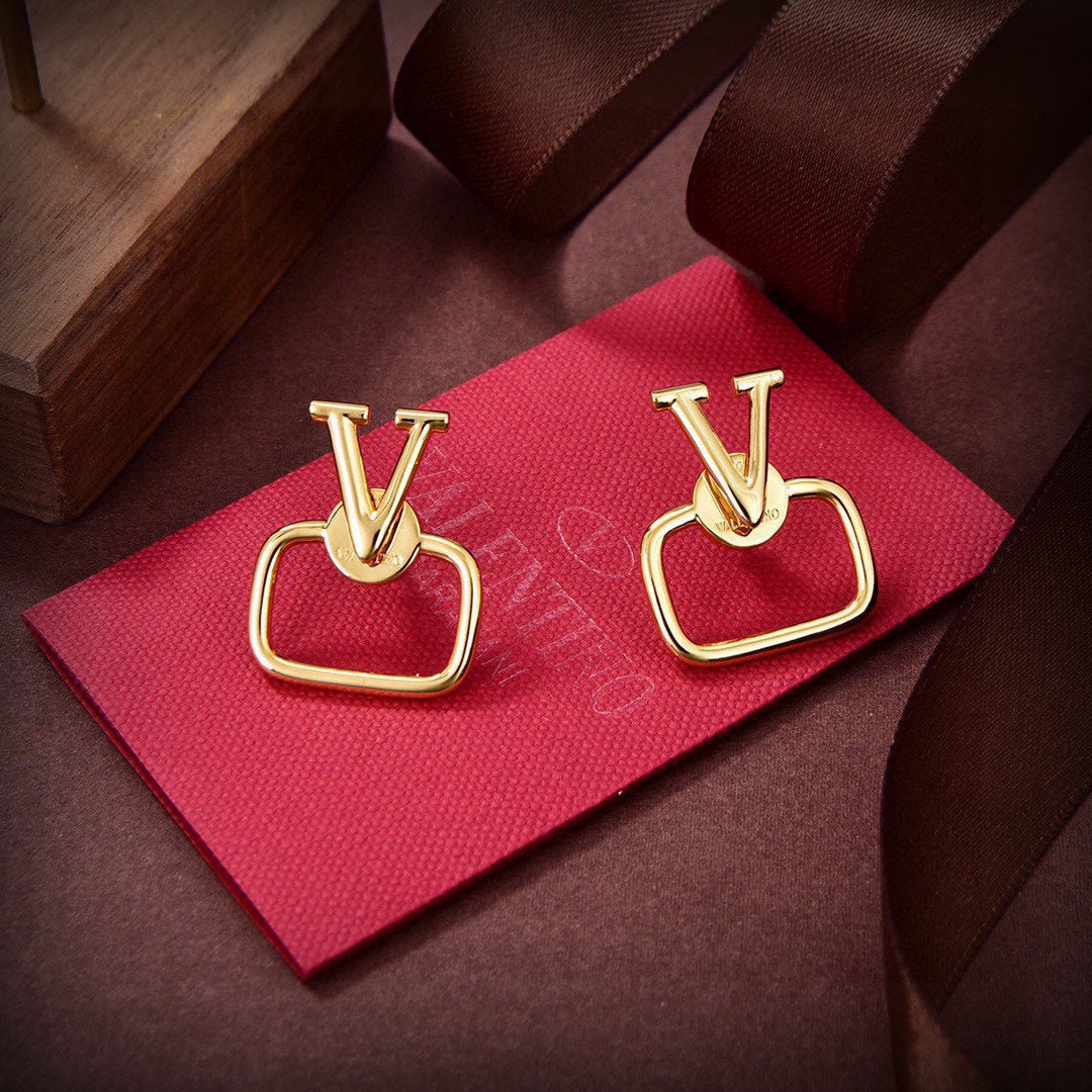 Valentino 18K Gold Earrings product image 7, provided for visual reference and product detail review