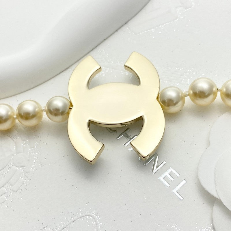 Chanel Pearl Chain 18K Gold Necklace product image 7, provided for visual reference and product detail review