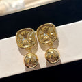 Celine Vintage 18K Gold Earrings product image 1, provided for visual reference and product detail review