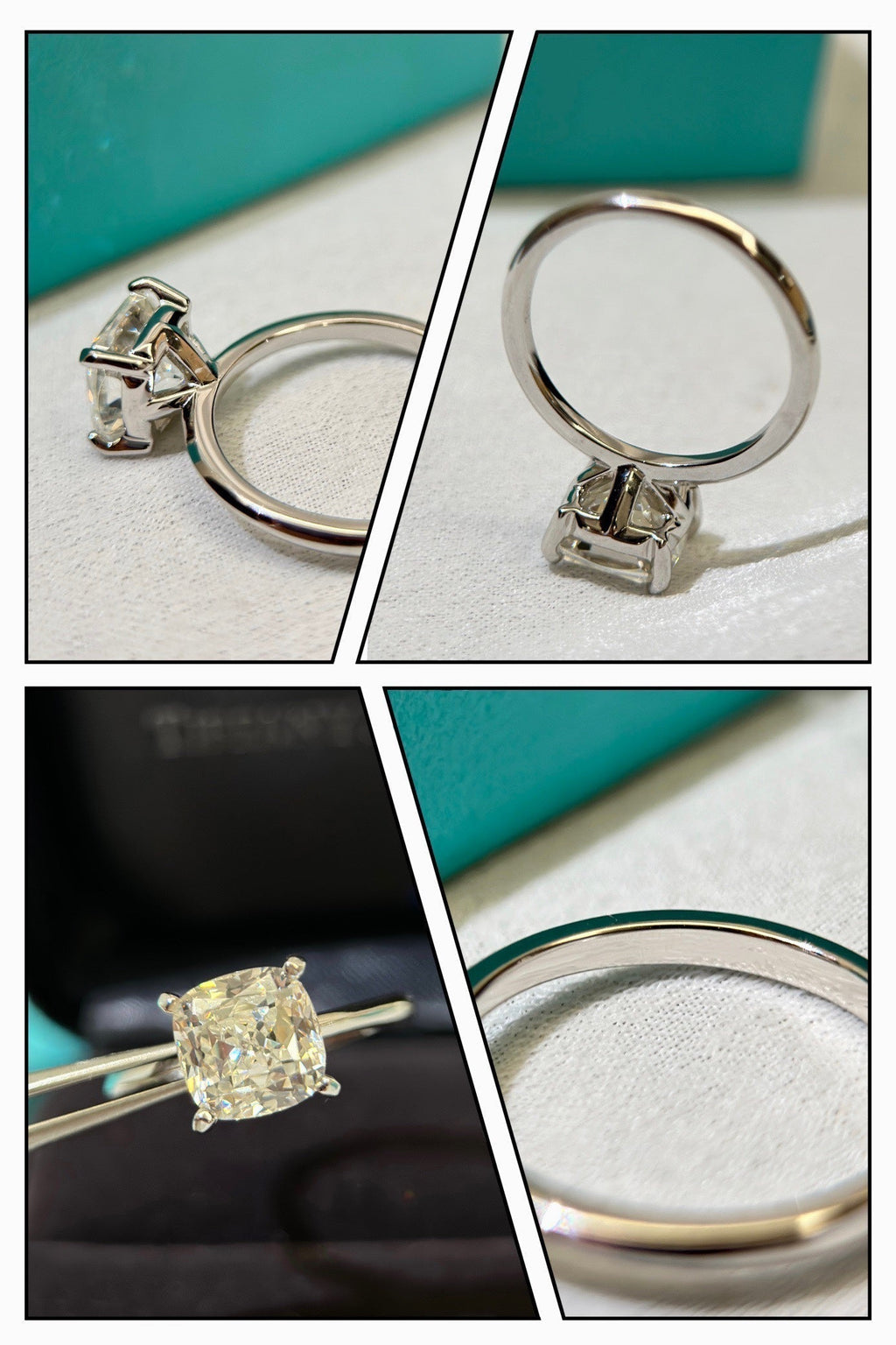 Tiffany True Engagement 18K Gold Ring product image 7, provided for visual reference and product detail review