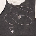 Chanel Round Logo 18K Gold Necklace product image 1, provided for visual reference and product detail review