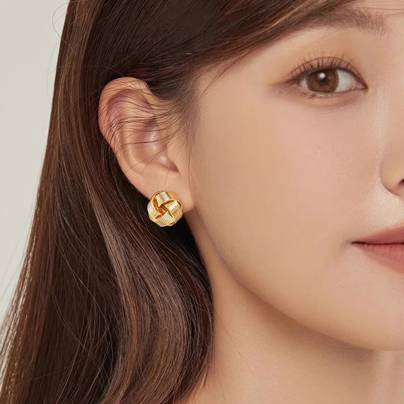 Celine 18K Gold Earrings product image 5, provided for visual reference and product detail review