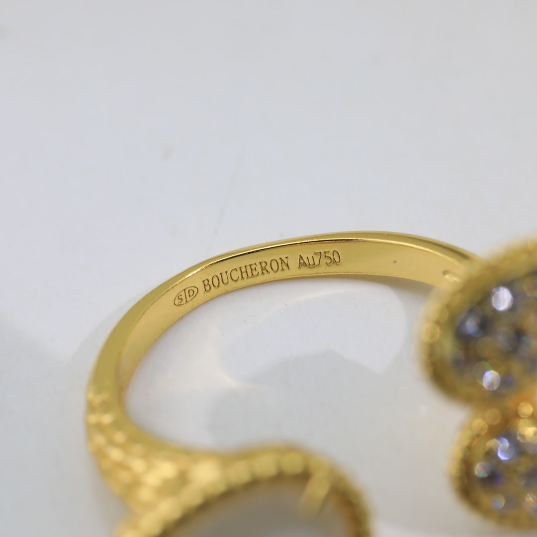 Serpent Boh ̈ ̈me Diamonds 18K Gold Ring product image 20, provided for visual reference and product detail review