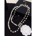 Chanel Long Pearl 18K Gold Necklace product image 1, provided for visual reference and product detail review