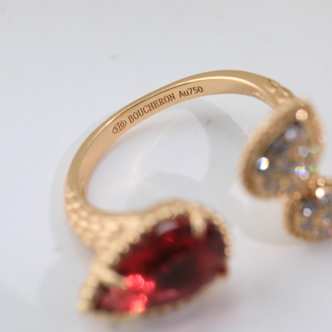 Serpent Boh ̈ ̈me Diamonds 18K Gold Ring product image 26, provided for visual reference and product detail review