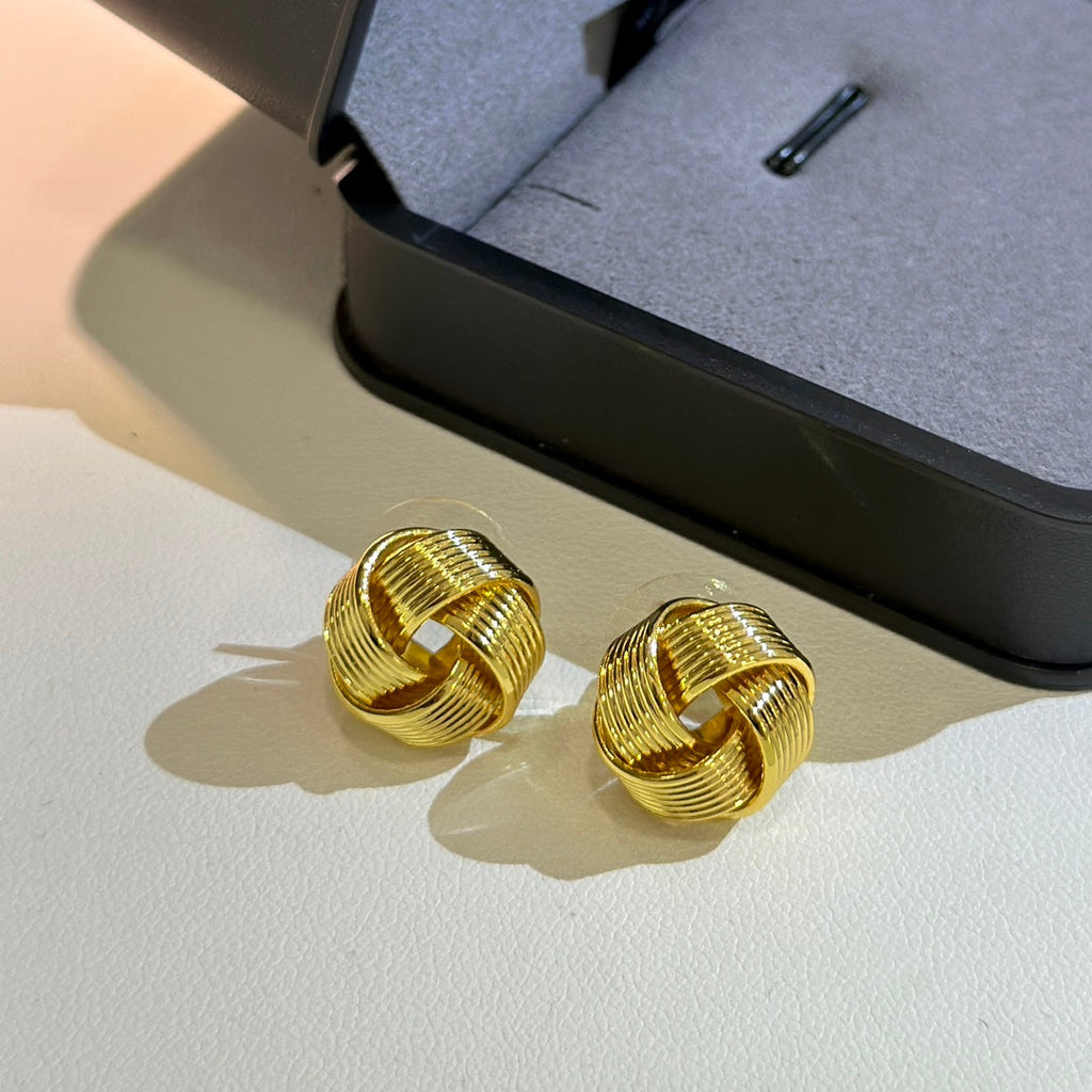 Celine 18K Gold Earrings product image 9, provided for visual reference and product detail review