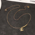 Chanel Gold 18K Gold Necklace product image 1, provided for visual reference and product detail review