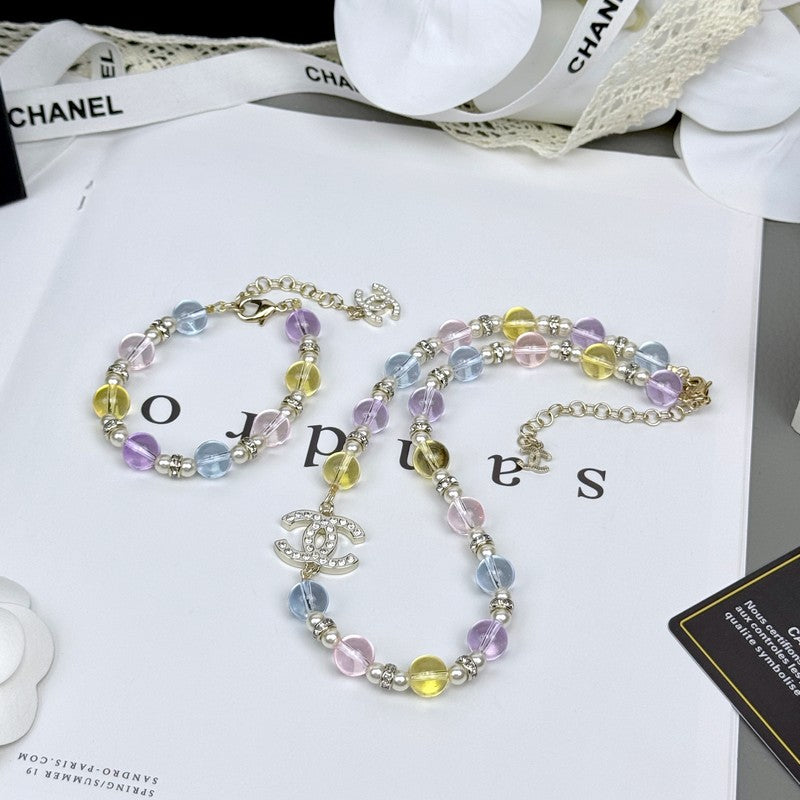 Chanel 26C Color Crystal 18K Gold Bracelet product image 9, provided for visual reference and product detail review