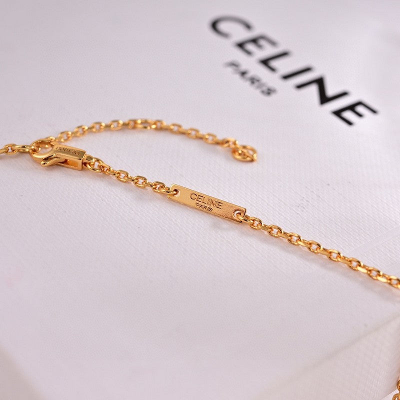 Celine Teen Charms 18K Gold Necklace product image 7, provided for visual reference and product detail review