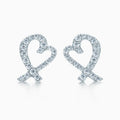 Tiffany Diamond 18K Gold Earrings product image 1, provided for visual reference and product detail review