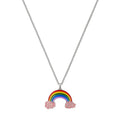 Double Gucci Rainbow Pendant Necklace product image 1, provided for visual reference and product detail review